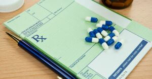 NHS prescription pad